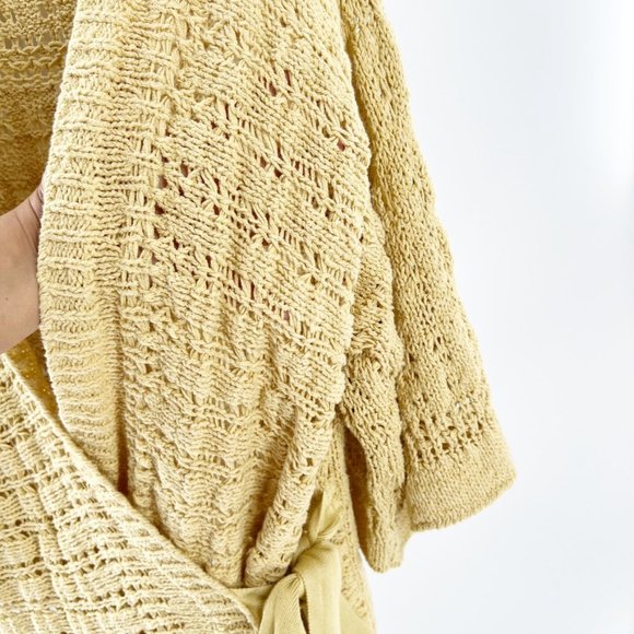 Free People Your Embrace Crochet Cardigan Sweater - Picture 10 of 14